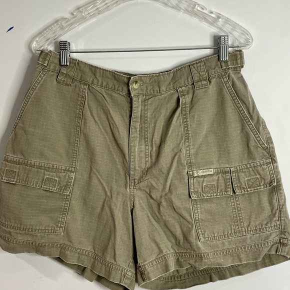 Columbia Pants - Columbia Women’s Size 14 Tan Hiking Camping Outdoors Shorts